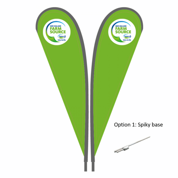 Farm Source Teardrop Banner